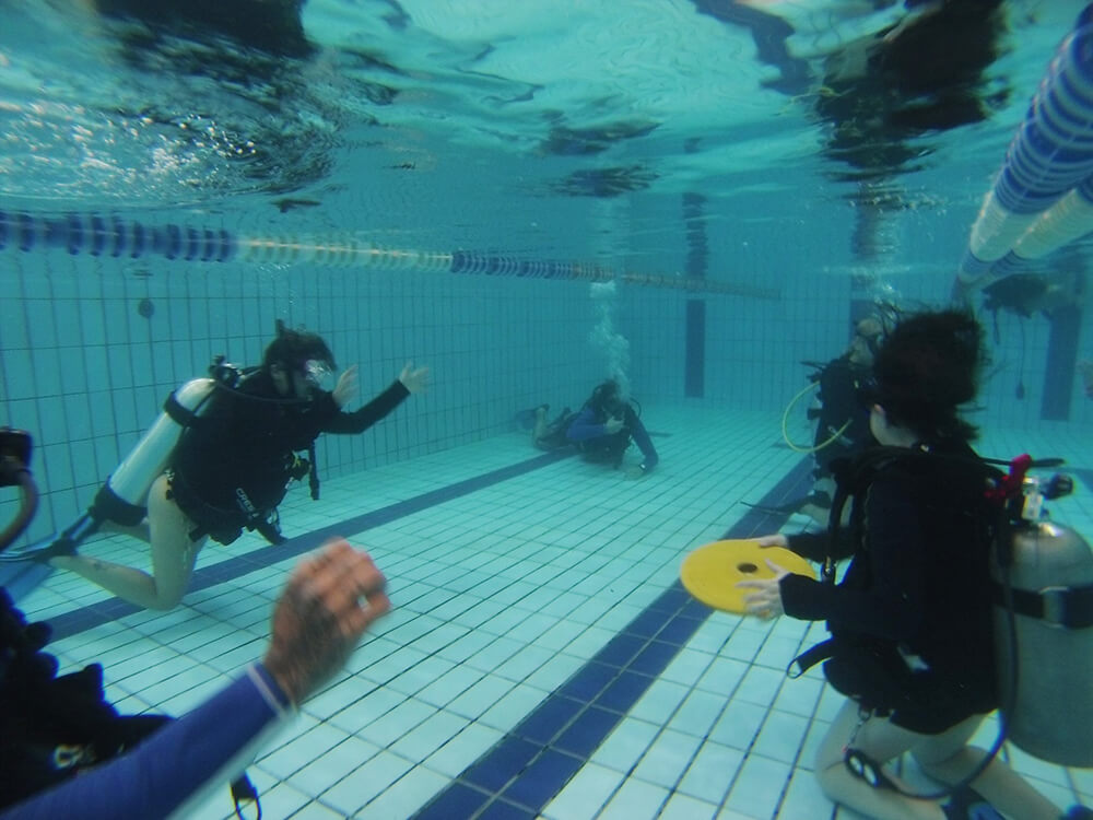 Curso de mergulho introdutório em piscina - iniciantes 6